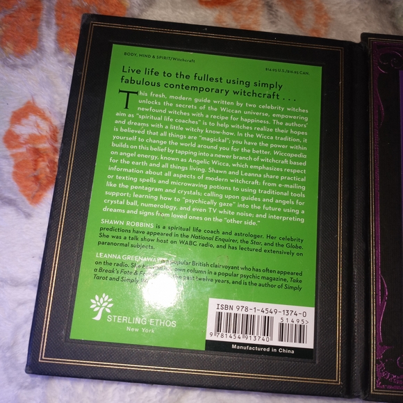 Wiccapedia hardcover book and journal set Shawn Robbins & Leanna Greenaway - Picture 3 of 7